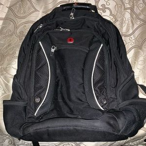 Swiss Gear Black Backpack. Condition is used.